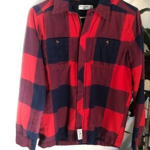 Abercrombie kids lined jacket